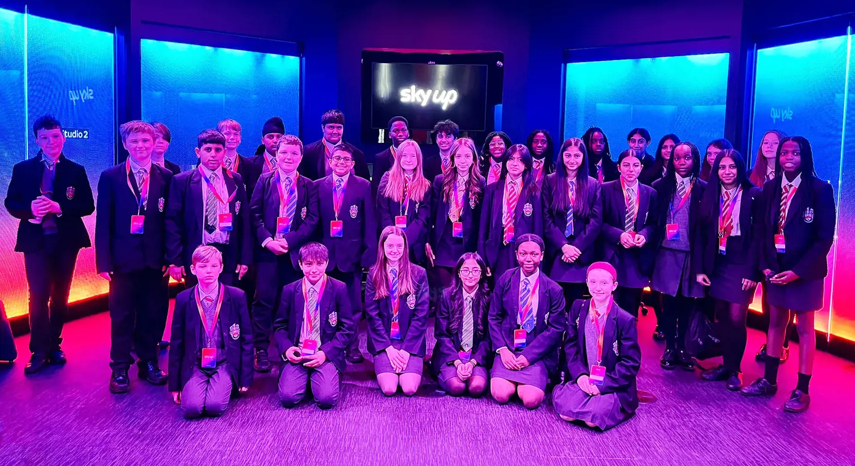 Wolverhampton Grammar School Students visit Sky Studios London