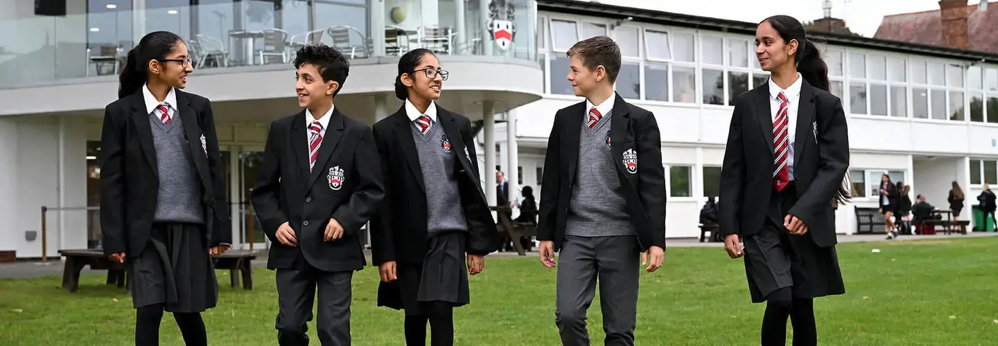 Year 7 students at Wolverhampton Grammar School